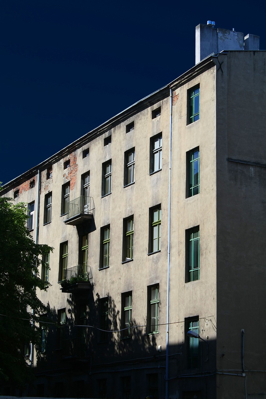 tenement, house, tenants, the window, old